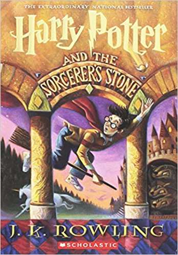 HP Sorcerer's Stone Book Cover