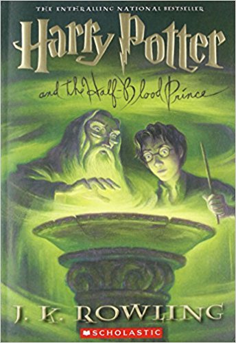 HP Half Blood Prince Book Cover