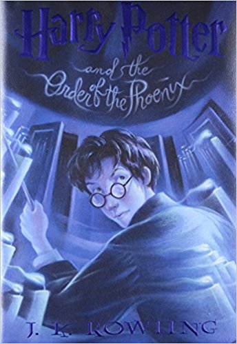 HP Order of the Phoenix Book Cover