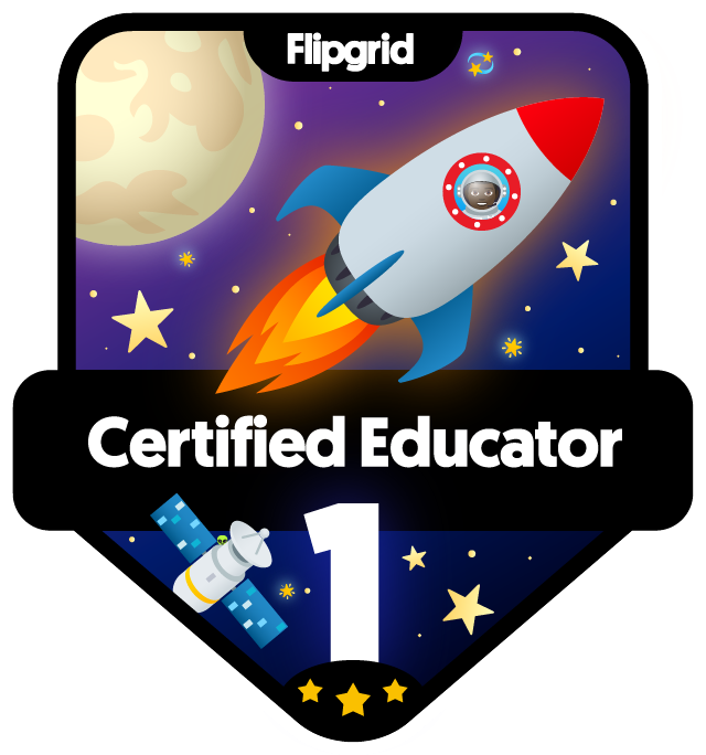 Flipgrid Certified Educator Level 1 Badge