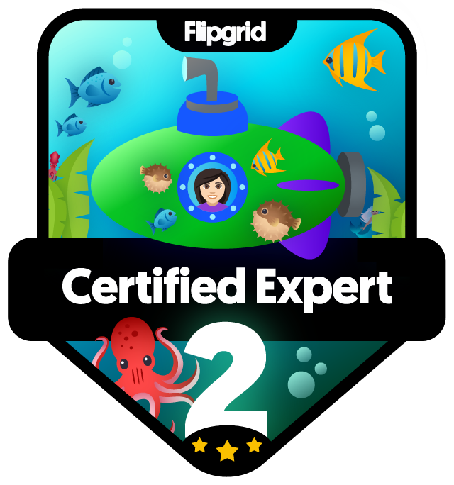 Flipgrid Certified Educator Level 2 Badge