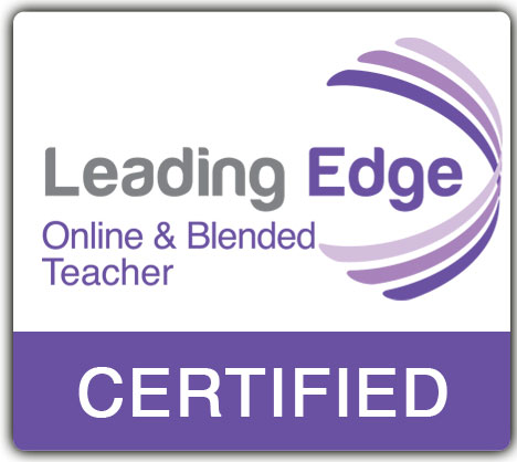 Leading Edge Online and Blended Teacher Certification Badge